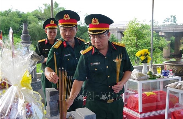 Quảng Trị: Quy tập 10 hài cốt liệt sĩ Trung đoàn 88 tại Câu Nhi