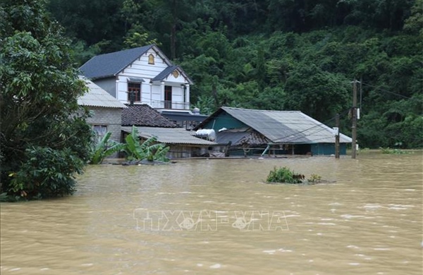 Bão số 4 ít di chuyển, giữ nguyên cường độ trên vùng biển phía Đông Bắc đặc khu Bạch Long Vĩ