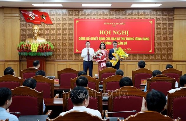 Công bố Quyết định của Ban Bí thư về công tác cán bộ tại tỉnh Lai Châu