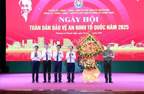 Hải Phòng: Xây dựng và củng cố vững chắc thế trận lòng dân