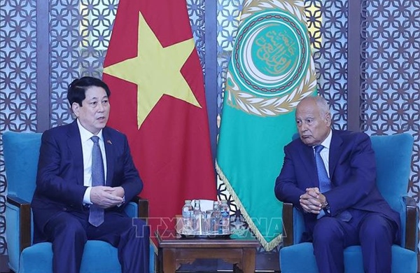 Việt Nam mong muốn phát triển quan hệ thực chất, hiệu quả hơn nữa với Liên đoàn Arập