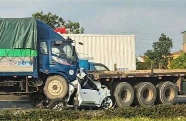 Tạm giữ khẩn cấp lái xe gây tai nạn liên hoàn trên Quốc lộ 5