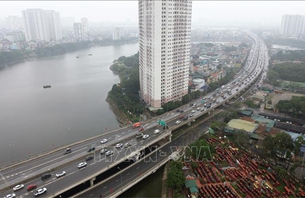 Phân luồng cho xe đi ngược chiều trên tuyến cao tốc Pháp Vân - Cao Bồ - Mai Sơn