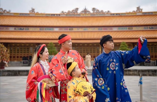 Ấn tượng phong vị Tết cổ truyền tại Đại Nội Huế