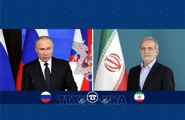 Iran đánh giá cao vai trò của Nga trong giảm căng thẳng tại Trung Đông