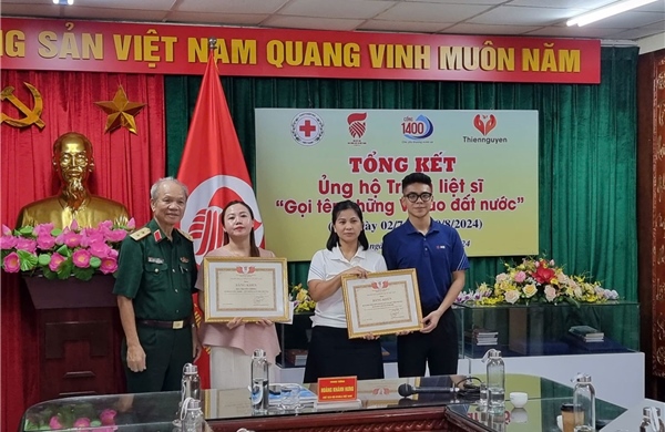 Vận động được hơn 1,82 tỷ đồng tri ân liệt sĩ ‘Gọi tên những Vì sao đất nước’