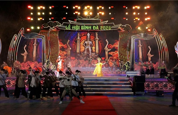 Lễ hội Bình Đà 2026 lan tỏa thông điệp ‘Về với cội nguồn để ra thế giới’