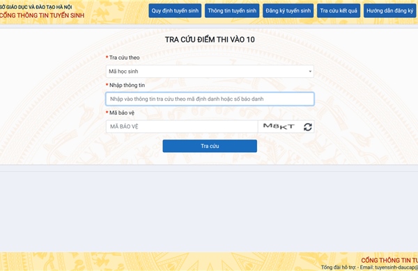 Hà Nội công bố điểm thi vào lớp 10 năm học 2025-2026