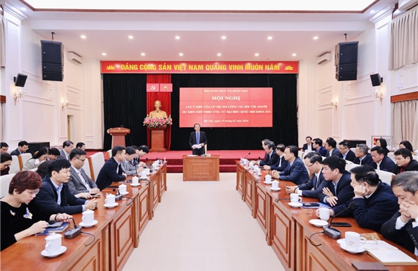 Giới thiệu Bộ trưởng Bộ Giáo dục và Đào tạo ứng cử đại biểu Quốc hội khóa XVI