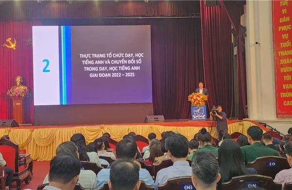 Cần đột phá về công nghệ trong việc đưa tiếng Anh trở thành ngôn ngữ thứ hai 