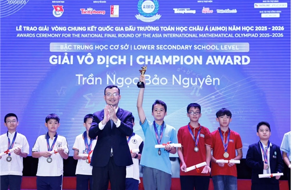 Vinh danh các tài năng Toán học tại Đấu trường AIMO 2026 
