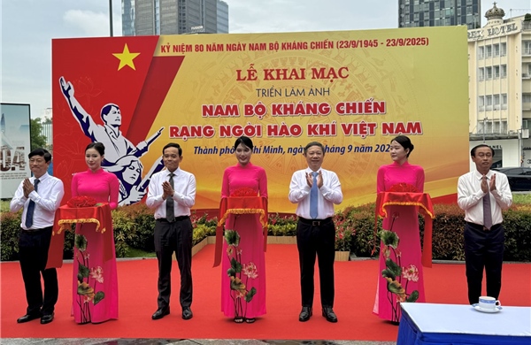 TP Hồ Chí Minh triển lãm 80 năm &#39;Nam bộ kháng chiến - Rạng ngời hào khí Việt Nam&#39;
