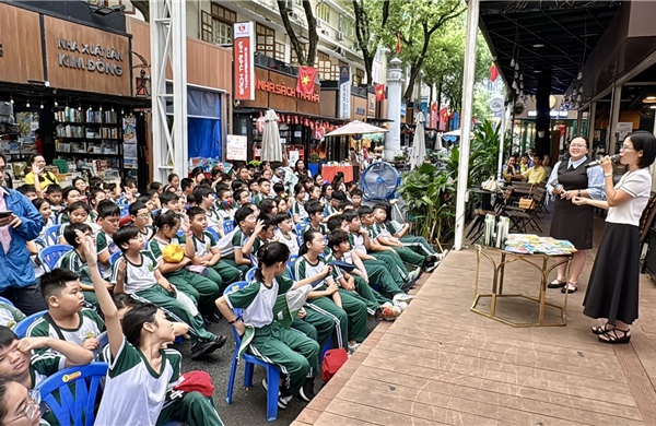 Ngày hội &#39;Vui học cùng sách&#39; tại TP Hồ Chí Minh
