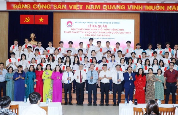 Học sinh TP Hồ Chí Minh tiếp tục dẫn đầu với 288 giải học sinh giỏi quốc gia