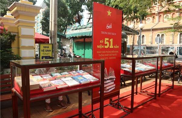 Lan tỏa ký ức lịch sử qua không gian sách dịp 30/4