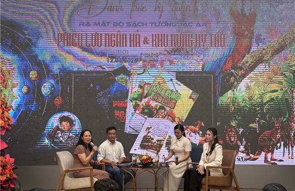 Sách AR mở hướng đổi mới văn hóa đọc cho trẻ em
