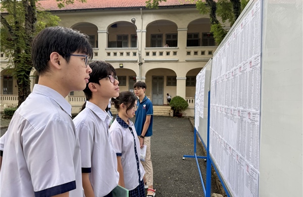 TP Hồ Chí Minh: Điểm thi vào lớp 10 dự kiến sẽ được công bố vào chiều 19/6