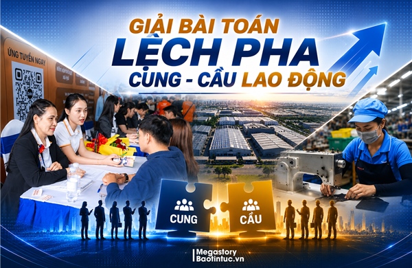 Giải bài toán lệch pha cung - cầu lao động