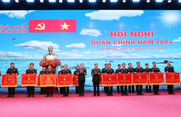 Quân chủng Hải quân tổ chức Hội nghị Quân chính năm 2024