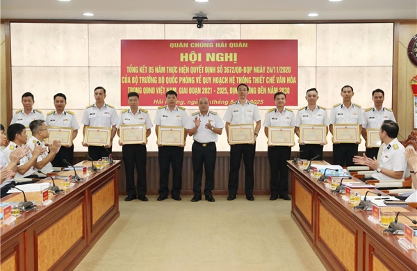 Lực lượng Hải quân thực hiện quy hoạch hệ thống thiết chế văn hóa trong Quân đội 