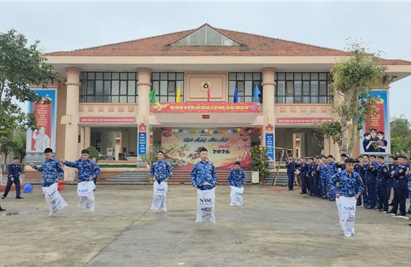 Rộn ràng không khí đón Xuân Bính Ngọ 2026 của chiến sĩ Cảnh sát biển