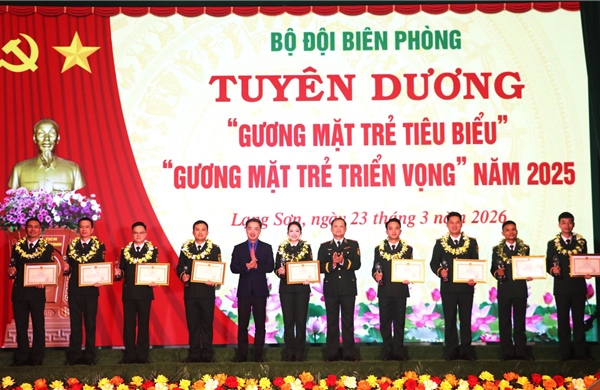 Bộ đội Biên phòng tuyên dương gương mặt trẻ tiêu biểu