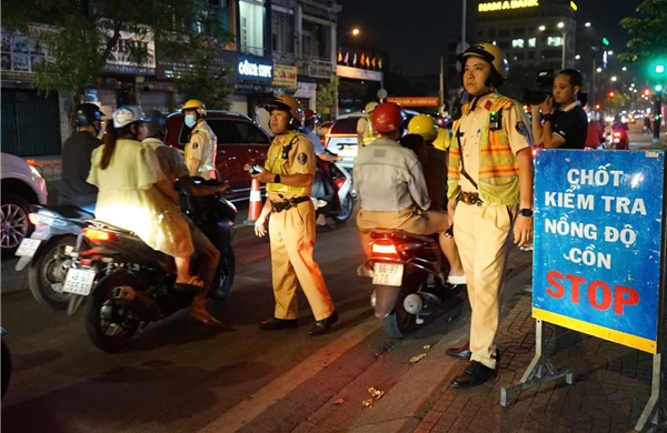 TP Hồ Chí Minh: Hơn 11.500 trường hợp vi phạm giao thông trong 4 ngày nghỉ Tết Dương lịch