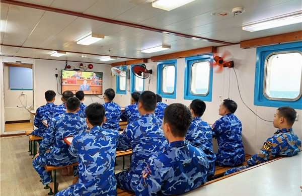 Cán bộ, chiến sĩ nơi tuyến đầu biển, đảo gửi trọn niềm tin về Đại hội XIV của Đảng