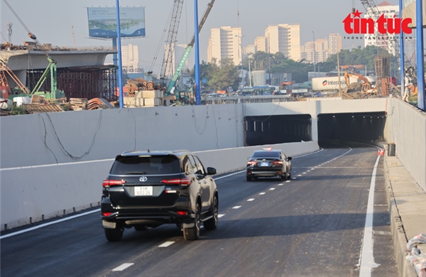 TP Hồ Chí Minh: Các loại xe nào được lưu thông qua hầm chui nút giao An Phú?