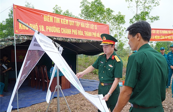 Bộ Tư lệnh TP Hồ Chí Minh tìm kiếm, quy tập hài cốt liệt sĩ giai đoạn 2