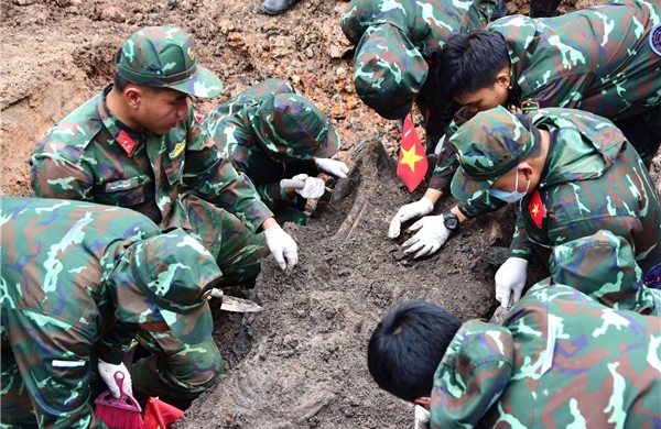 TP Hồ Chí Minh: Quy tập thêm 26 bộ hài cốt liệt sĩ tại Công viên Lê Thị Riêng