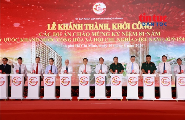TP Hồ Chí Minh khánh thành, khởi công 11 công trình và dự án trọng điểm