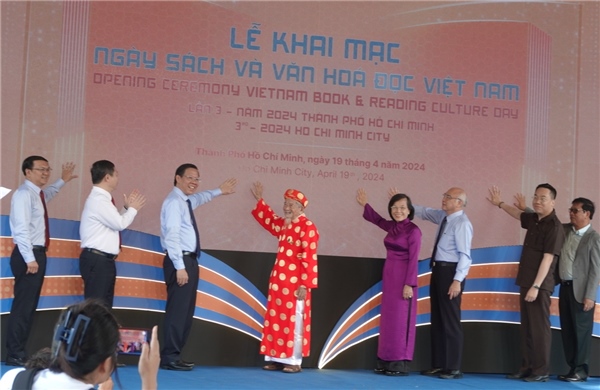 TP Hồ Chí Minh: Khai mạc Ngày Sách và Văn hóa đọc Việt Nam năm 2024
