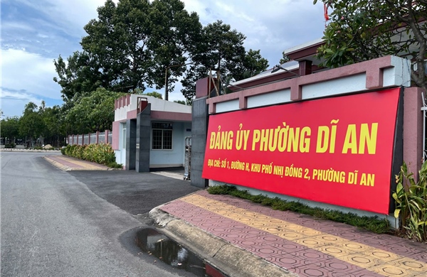 Bình Dương hoàn tất việc gắn bảng tên các trụ sở hành chính để đi vào hoạt động từ ngày 1/7