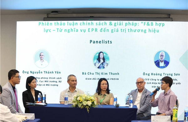 Doanh nghiệp là trung tâm thúc đẩy EPR, phát triển kinh tế tuần hoàn