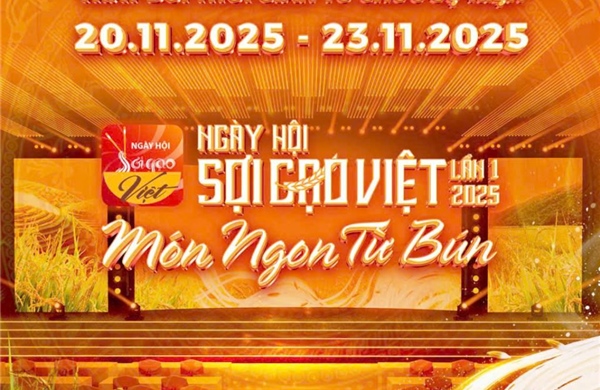 Hoãn &#39;Ngày hội sợi gạo Việt - Món ngon từ bún 2025&#39; do ảnh hưởng mưa bão