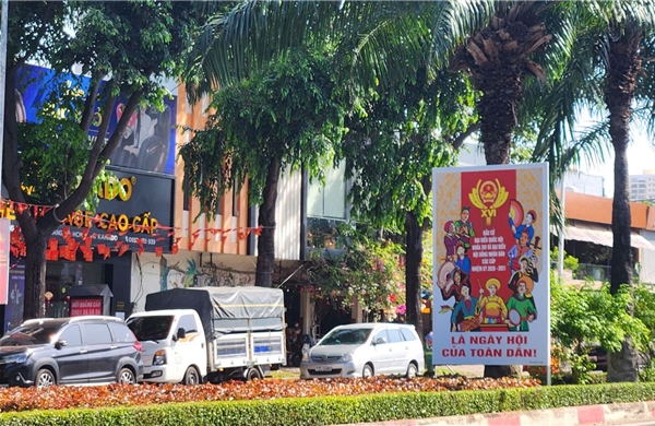 Rộn ràng không khí bầu cử tại các phường ở TP Hồ Chí Minh