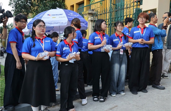 Những 'trạm sạc tinh thần' tiếp sức mùa thi cho thí sinh