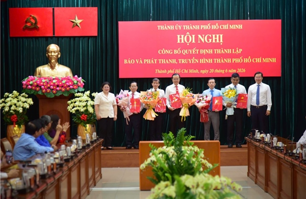 TP Hồ Chí Minh thành lập Báo và Phát thanh, Truyền hình TP Hồ Chí Minh