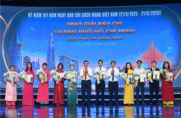72 tác phẩm được vinh danh tại Giải Báo chí TP Hồ Chí Minh lần thứ 44