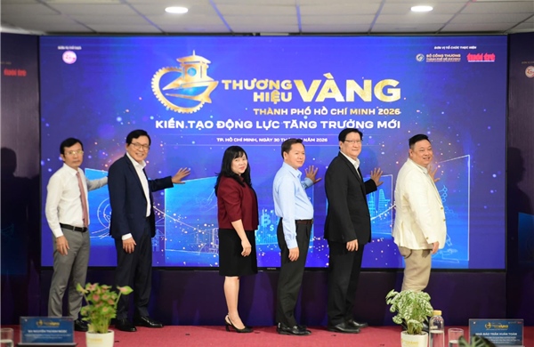 Phát động giải thưởng 'Thương hiệu Vàng Thành phố Hồ Chí Minh' lần 6 năm 2026