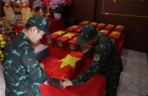 TP Hồ Chí Minh: Quy tập thêm 6 hài cốt liệt sĩ tại Công viên Lê Thị Riêng