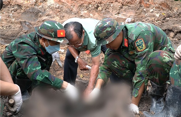 TP Hồ Chí Minh: Quy tập thêm 18 bộ hài cốt liệt sĩ tại Công viên Lê Thị Riêng