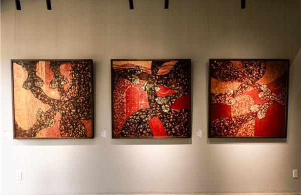 Không gian nghệ thuật của tình yêu và ánh sáng trong hội hoạ sơn dầu - sơn mài