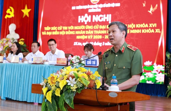 Công an TP Hồ Chí Minh đẩy mạnh chuyển đổi số vì an ninh trật tự