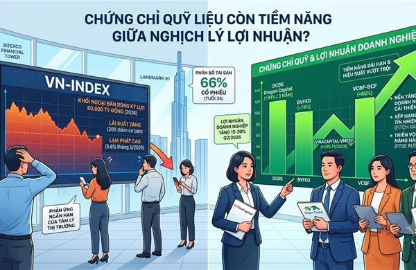 Chứng chỉ quỹ liệu còn tiềm năng giữa nghịch lý lợi nhuận