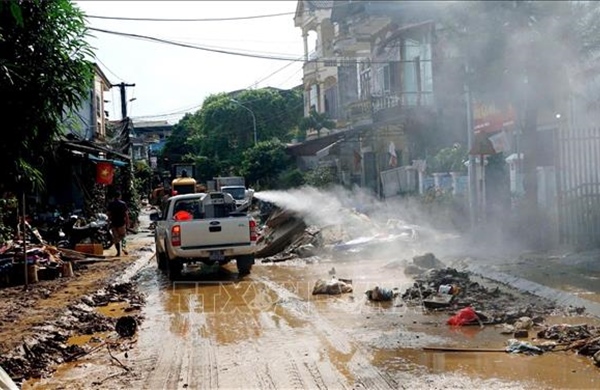 Yên Bái: Dồn sức vệ sinh môi trường, ngăn ngừa dịch bệnh sau lũ