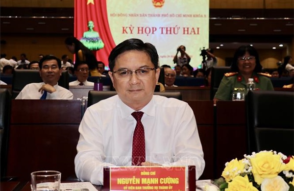 Ông Nguyễn Mạnh Cường được bầu giữ chức Phó Chủ tịch UBND TP Hồ Chí Minh