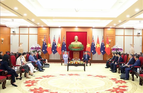 Australia đề cao hợp tác với Việt Nam vì hòa bình, ổn định và thịnh vượng khu vực