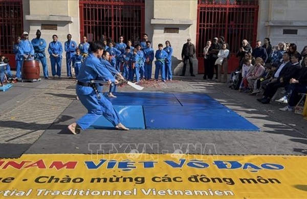 Thêm một địa chỉ tôn vinh Vovinam - Việt võ đạo tại Paris, Pháp